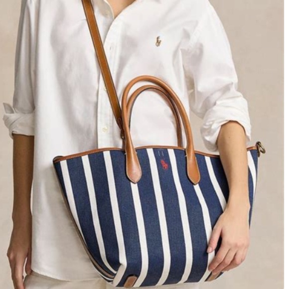 Polo Ralph Lauren Bellport Canvas Tote - NWT - Picture 3 of 14